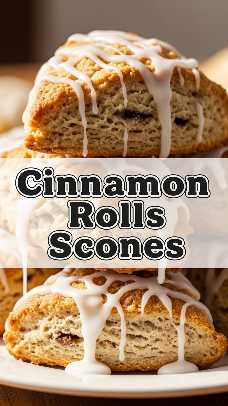 Cinnamon Rolls Scones