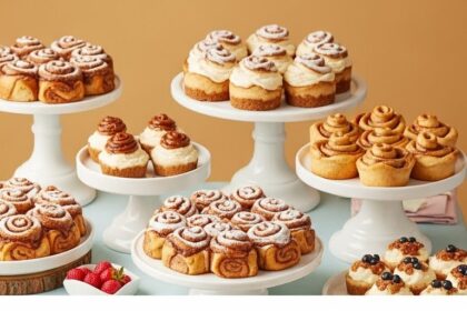 Deserts Using Pillsbury Cinnamon Rolls