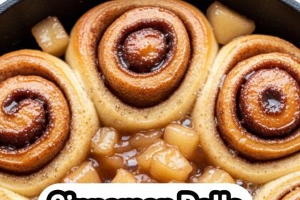 Cinnamon Rolls And Apple Pie Filling Dessert