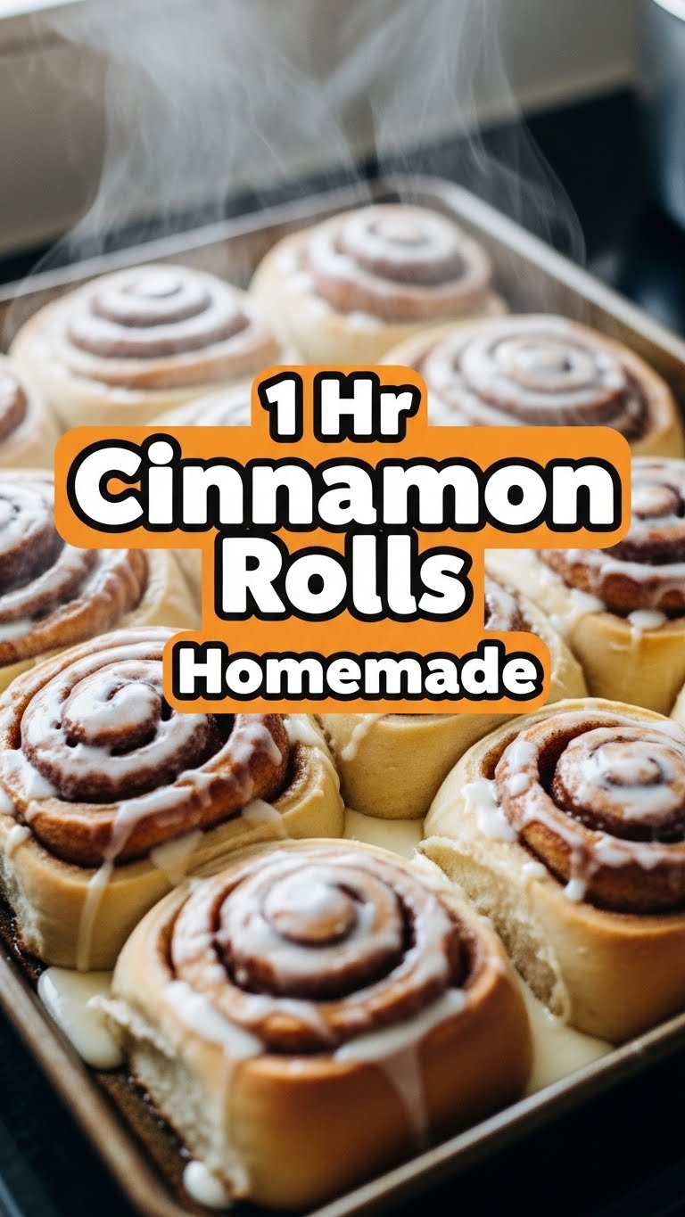 1 Hr Cinnamon Rolls Homemade