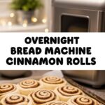 Overnight Bread Machine Cinnamon Rolls