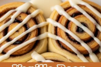 Vanilla Bean Cinnamon Rolls