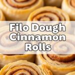 Filo Dough Cinnamon Rolls