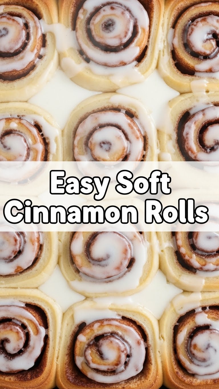 Easy Soft Cinnamon Rolls