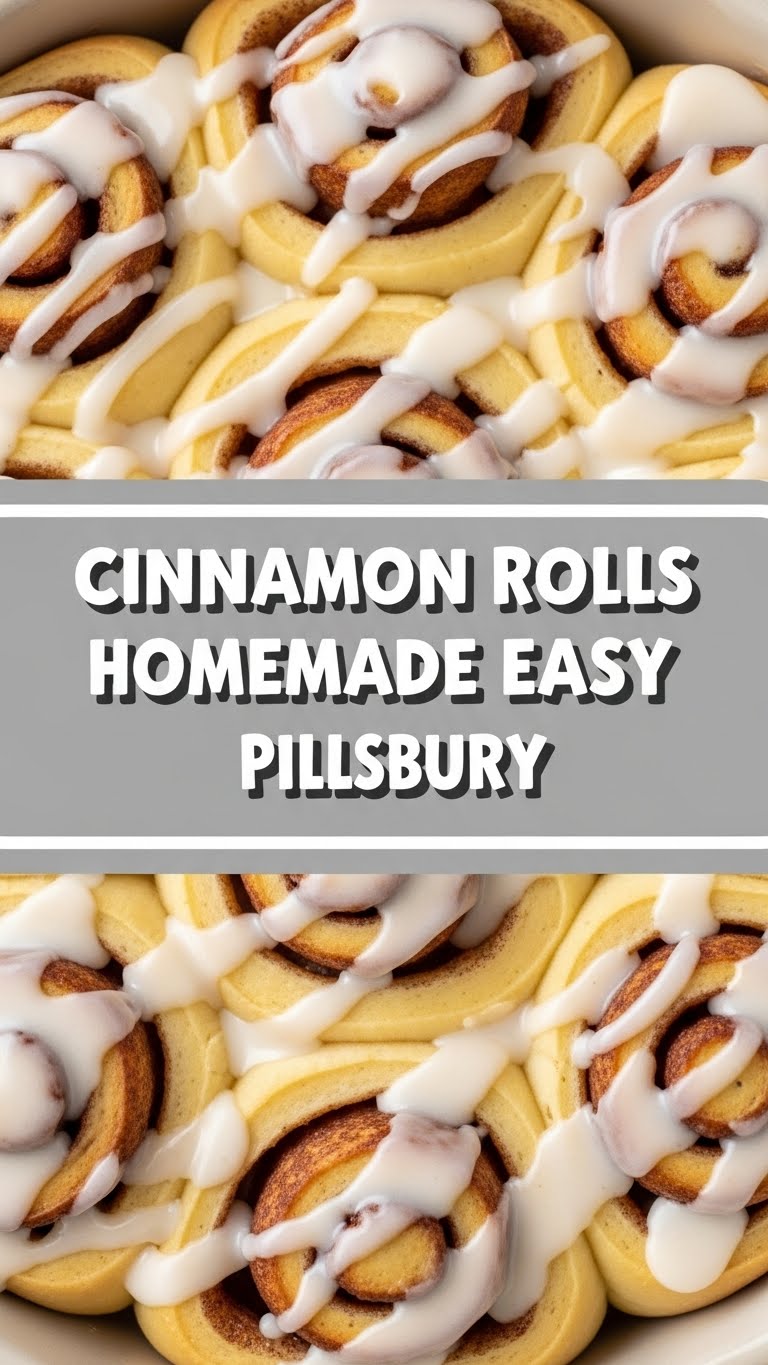 Cinnamon Rolls Homemade Easy Pillsbury
