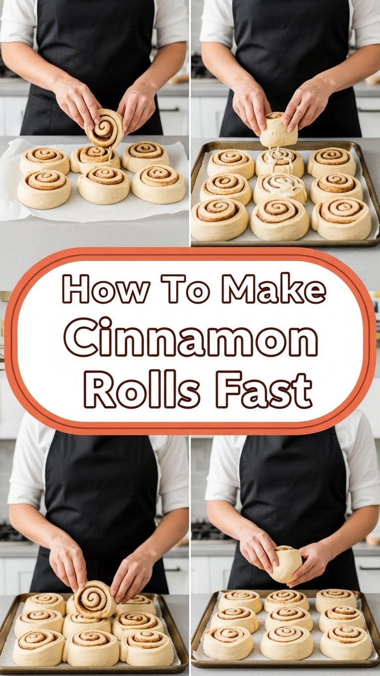How To Make Cinnamon Rolls Fast