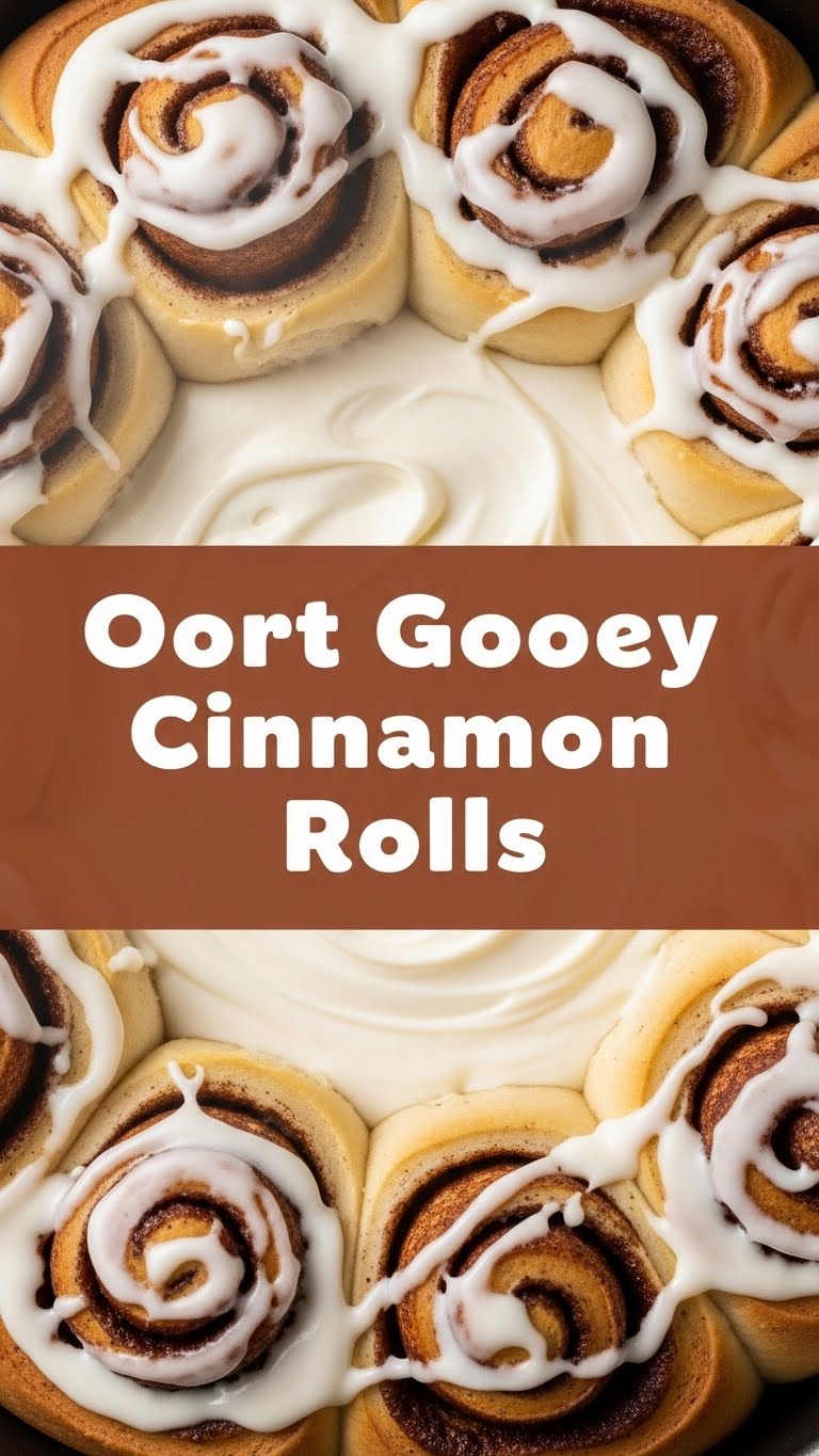 Oort Gooey Cinnamon Rolls