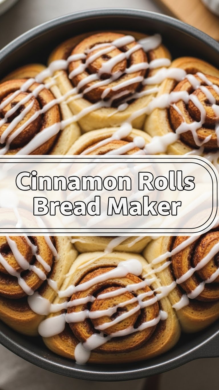 Cinnamon Rolls Bread Maker