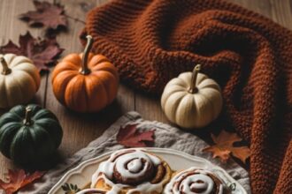 Fall Cinnamon Rolls Aesthetic