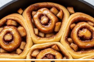 Apple Cinnamon Rolls No Yeast