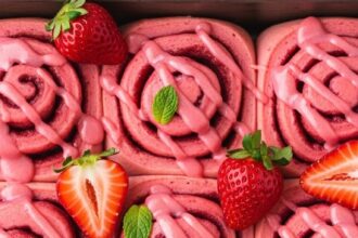 Strawberry Cinnamon Rolls Recipe