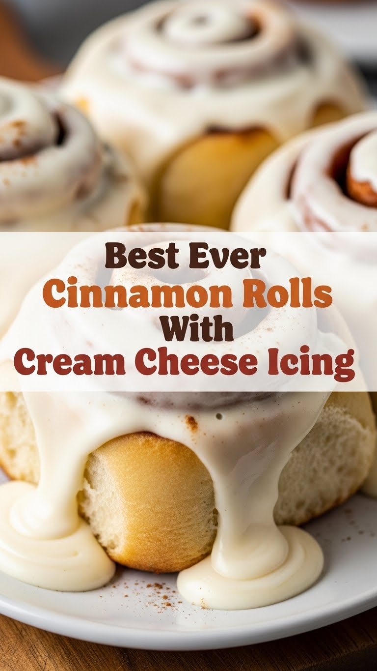Best Ever Cinnamon Rolls With Cream Cheese Icing