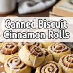 Canned Biscuit Cinnamon Rolls