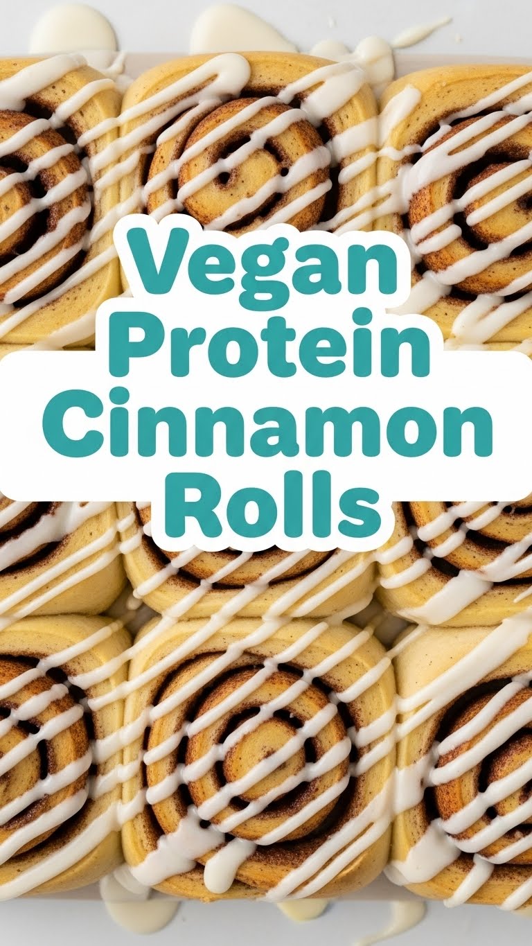 Vegan Protein Cinnamon Rolls