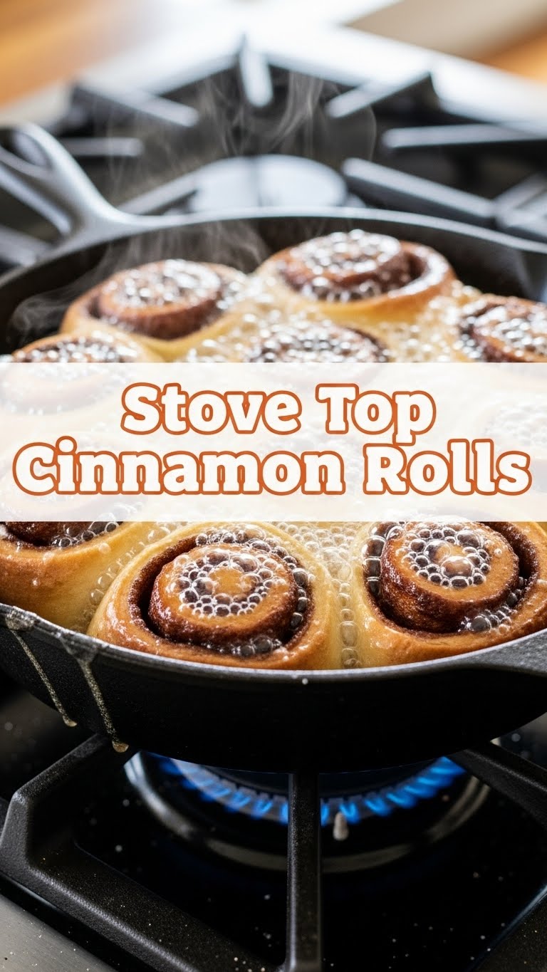 Stove Top Cinnamon Rolls