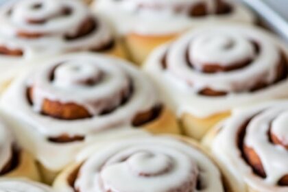 Giant Fluffy Cinnamon Rolls