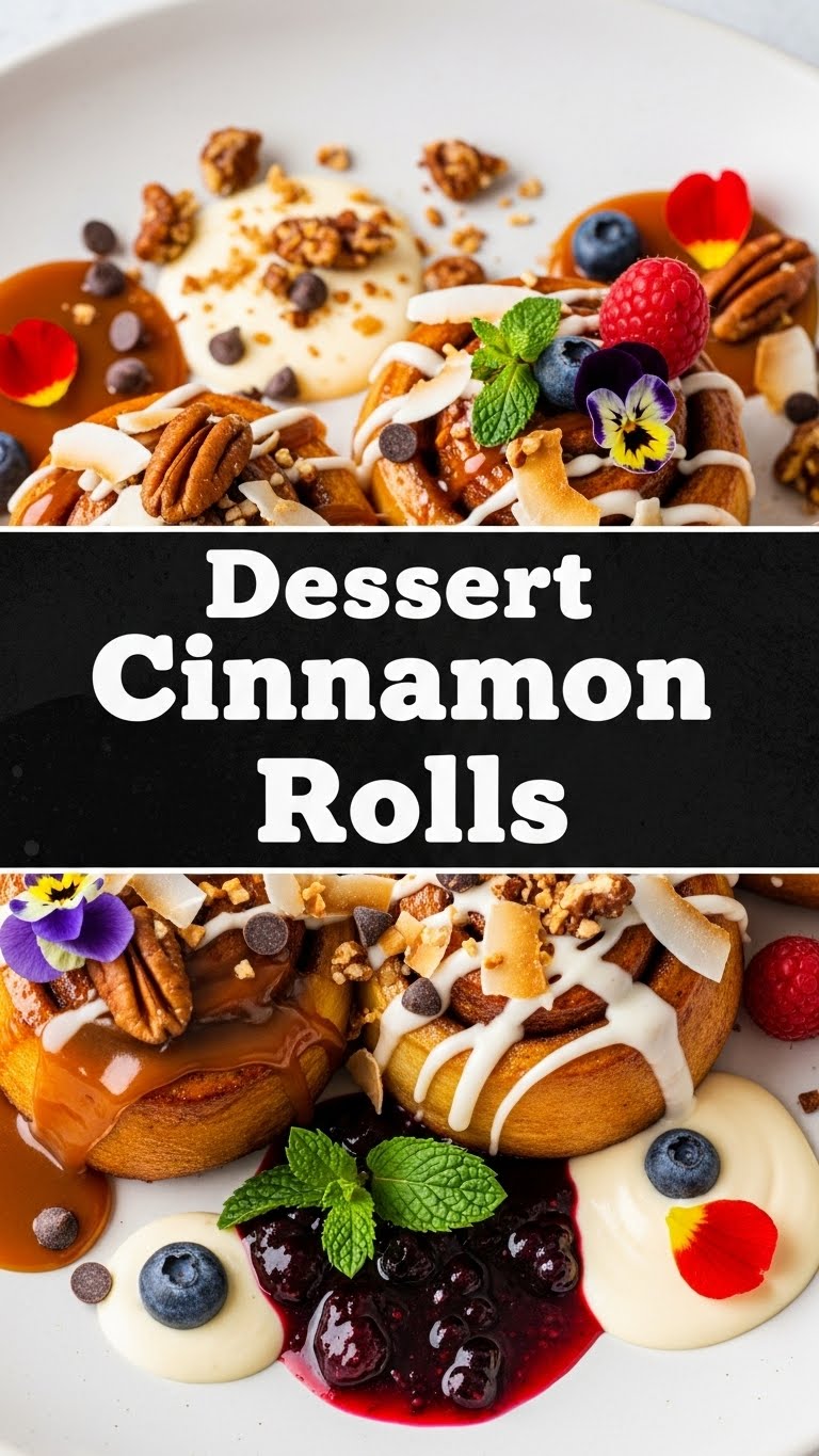 Dessert Cinnamon Rolls