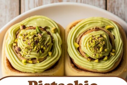 Pistachio Cinnamon Rolls Recipe