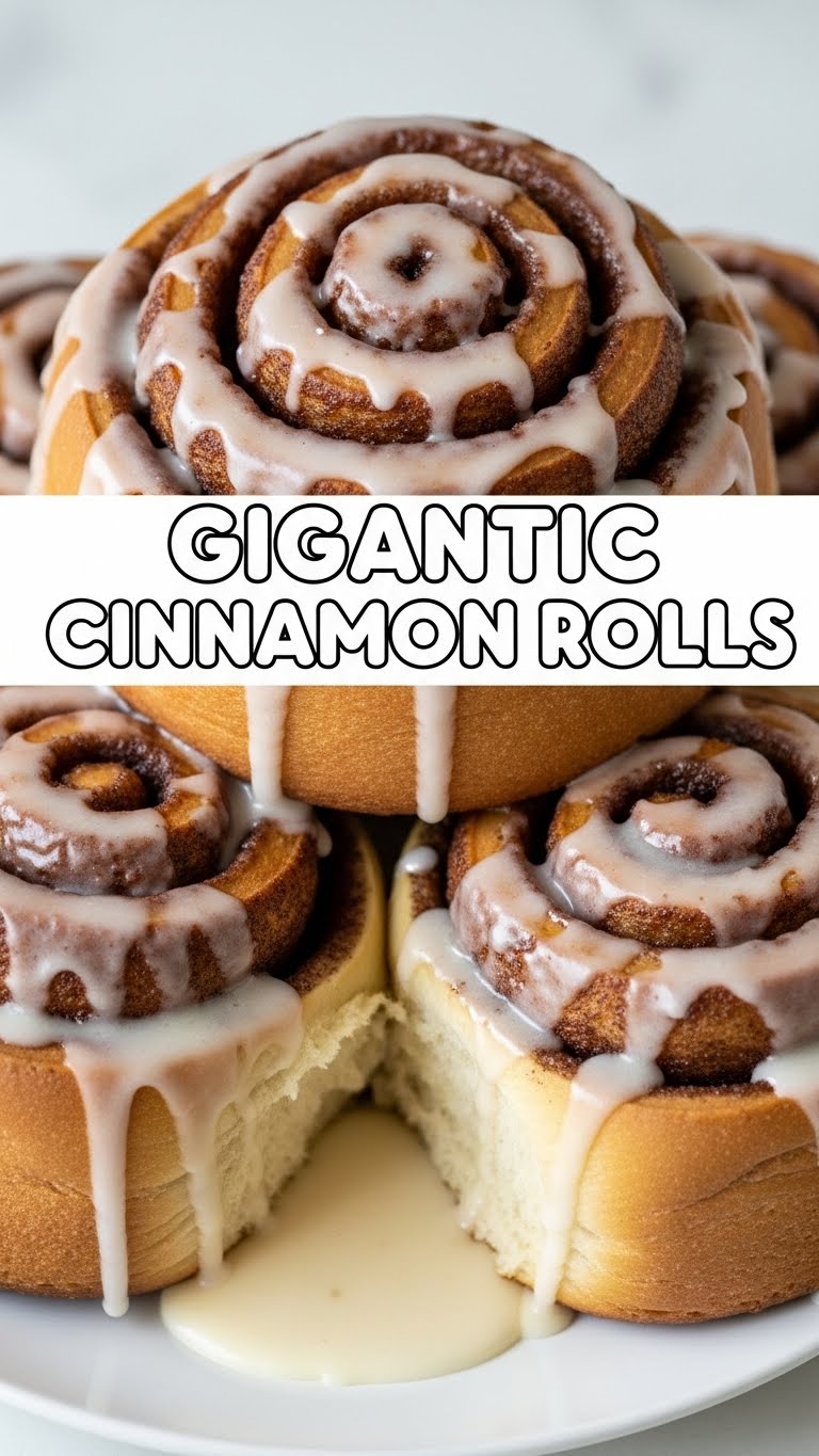 Gigantic Cinnamon Rolls