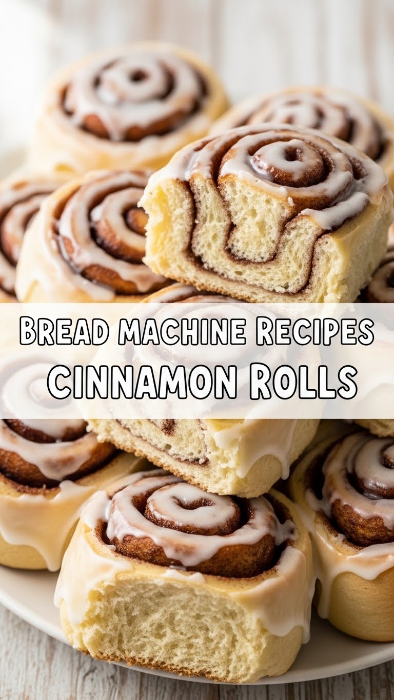 Bread Machine Recipes Cinnamon Rolls