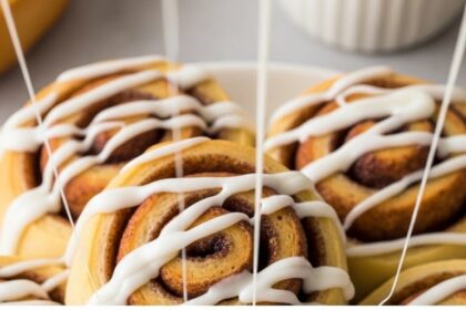 Icing Cinnamon Rolls