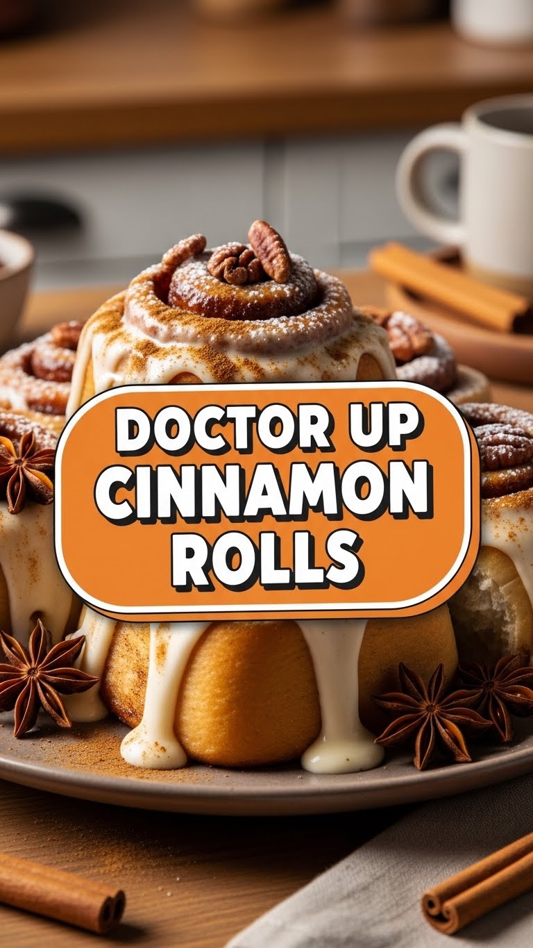 Doctor Up Cinnamon Rolls