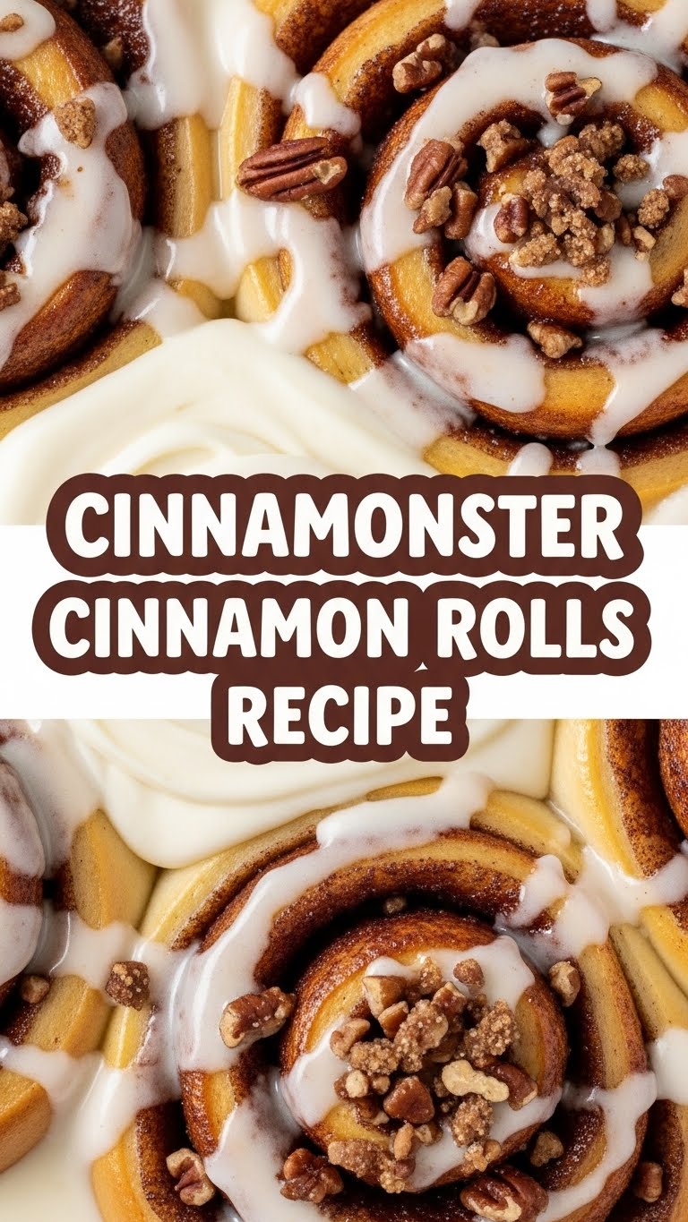 Cinnamonster Cinnamon Rolls Recipe