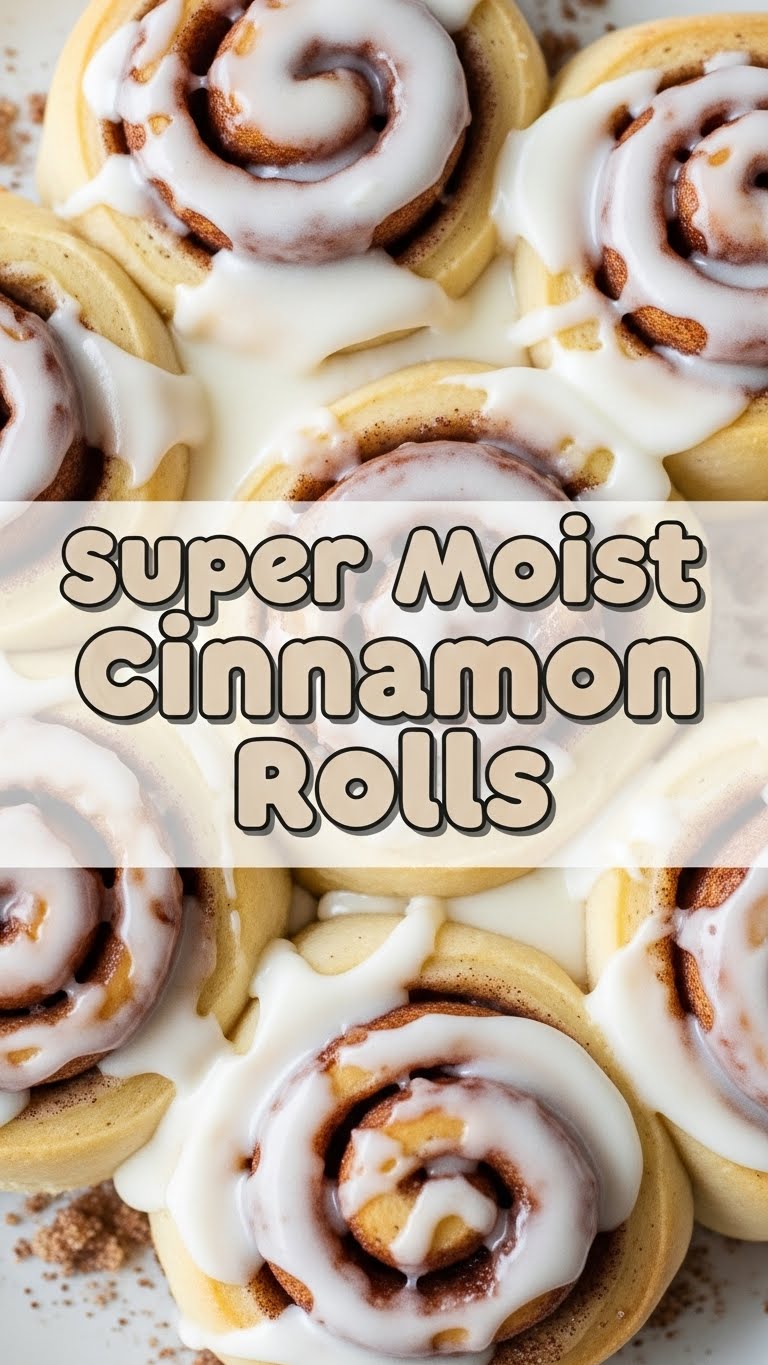 Super Moist Cinnamon Rolls