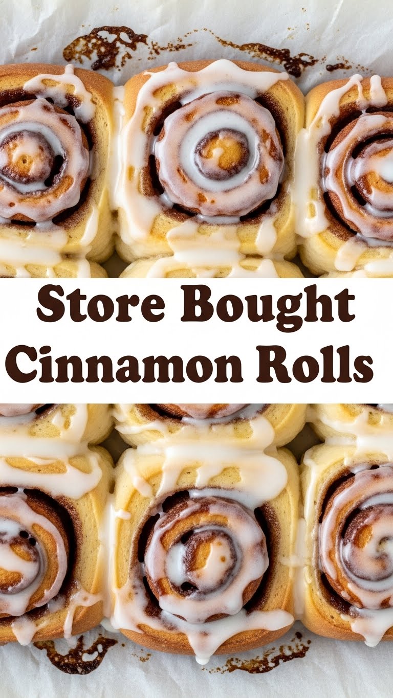 Store Bought Cinnamon Rolls