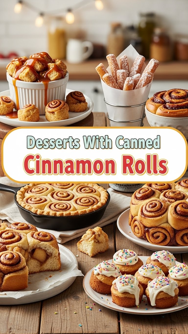 Desserts With Canned Cinnamon Rolls