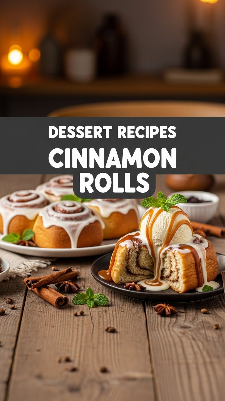 Dessert Recipes Cinnamon Rolls