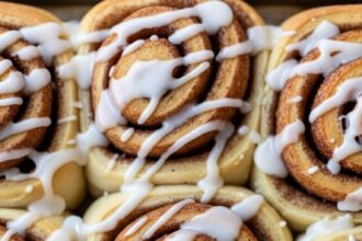 Cinnamon Rolls Homemade Sourdough Discard