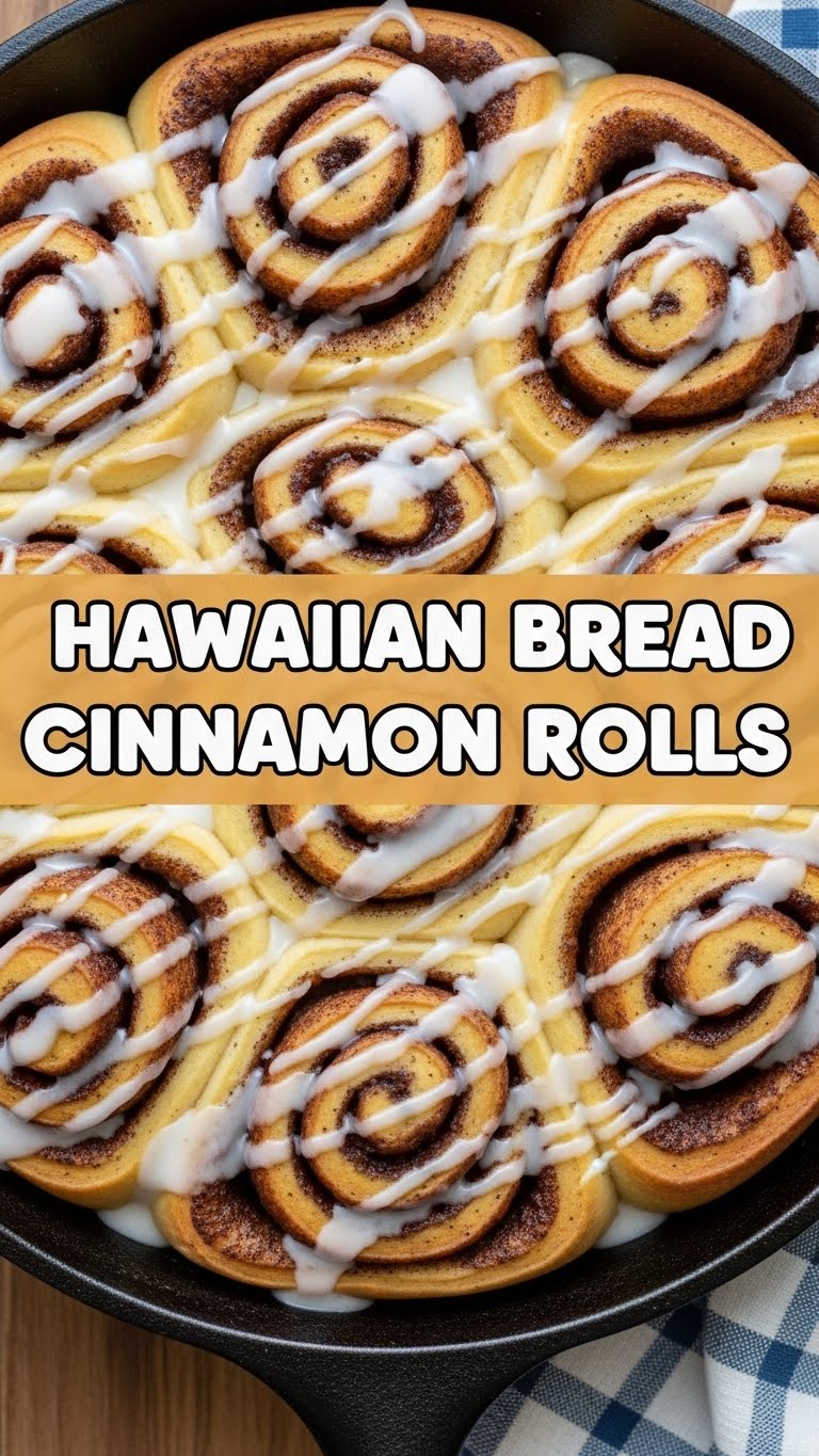 Hawaiian Bread Cinnamon Rolls