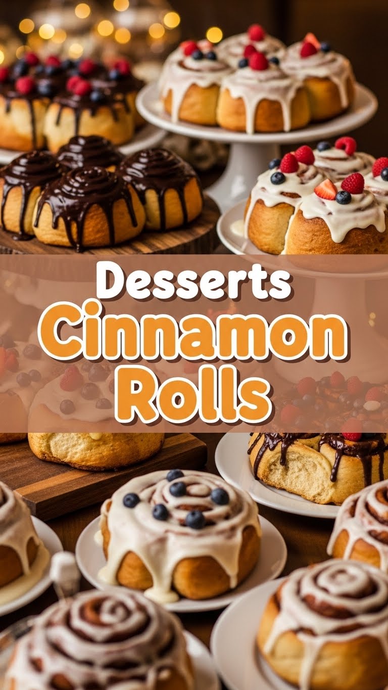 Desserts Cinnamon Rolls