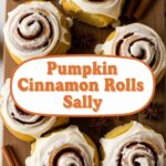 Pumpkin Cinnamon Rolls Sally