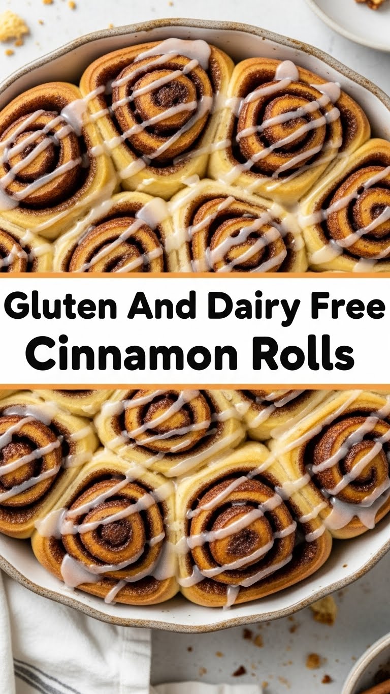Gluten And Dairy Free Cinnamon Rolls