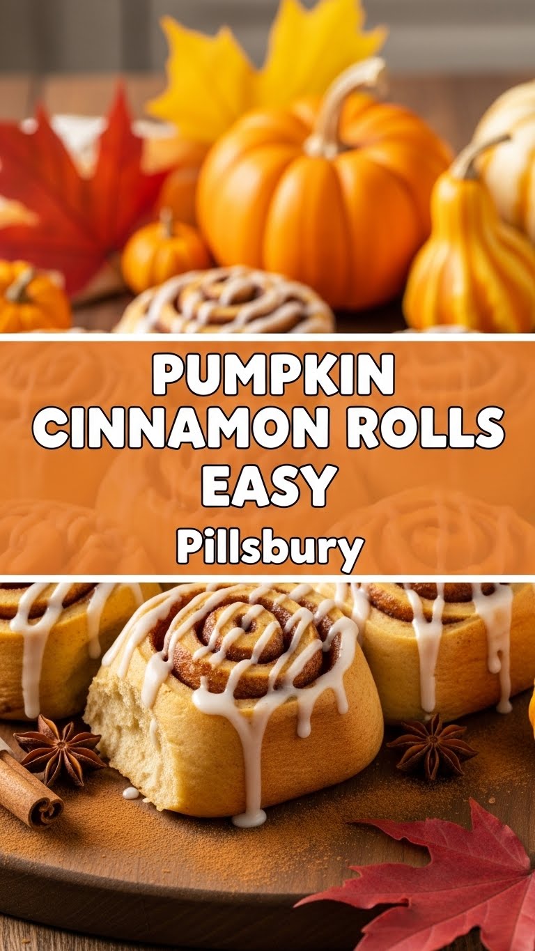 Pumpkin Cinnamon Rolls Easy Pillsbury