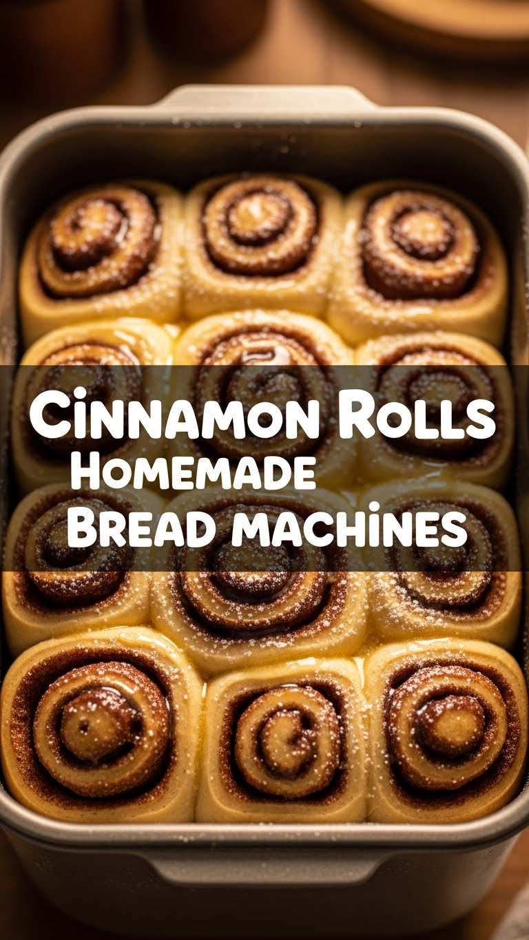 Cinnamon Rolls Homemade Bread Machines