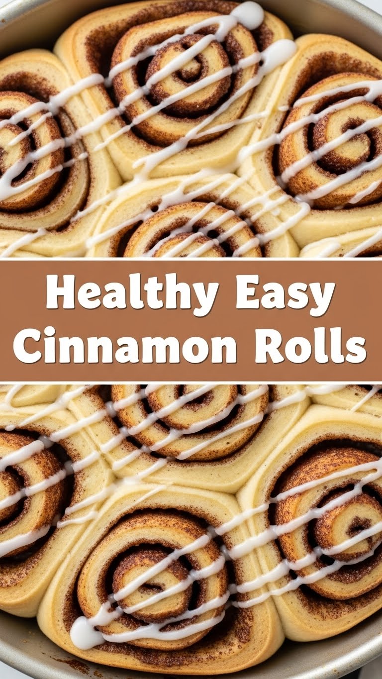 Healthy Easy Cinnamon Rolls