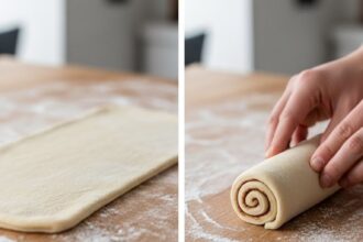 How To Roll Cinnamon Rolls