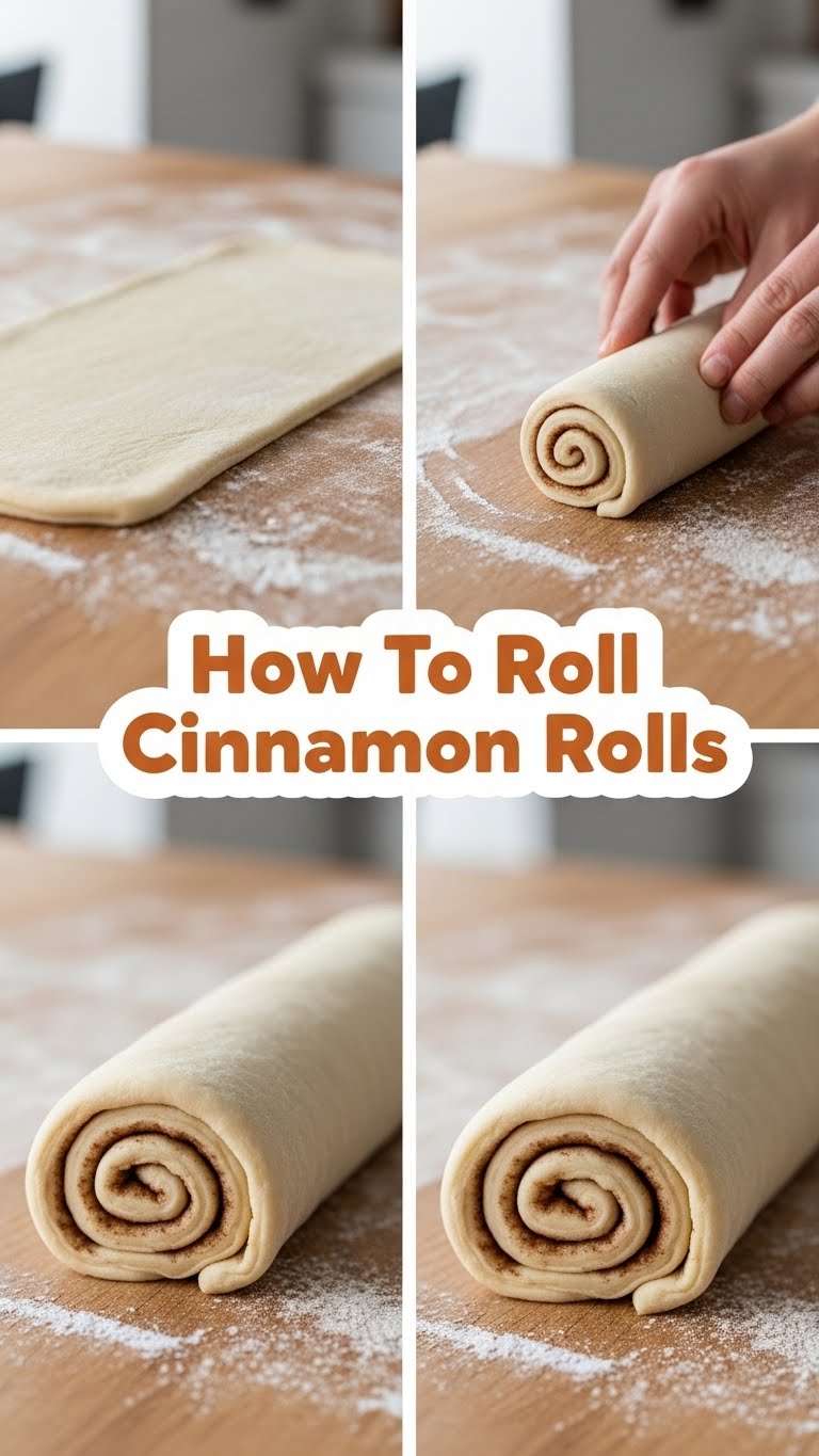 How To Roll Cinnamon Rolls