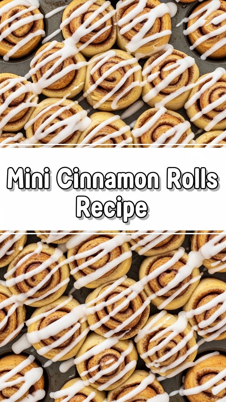 Mini Cinnamon Rolls Recipe