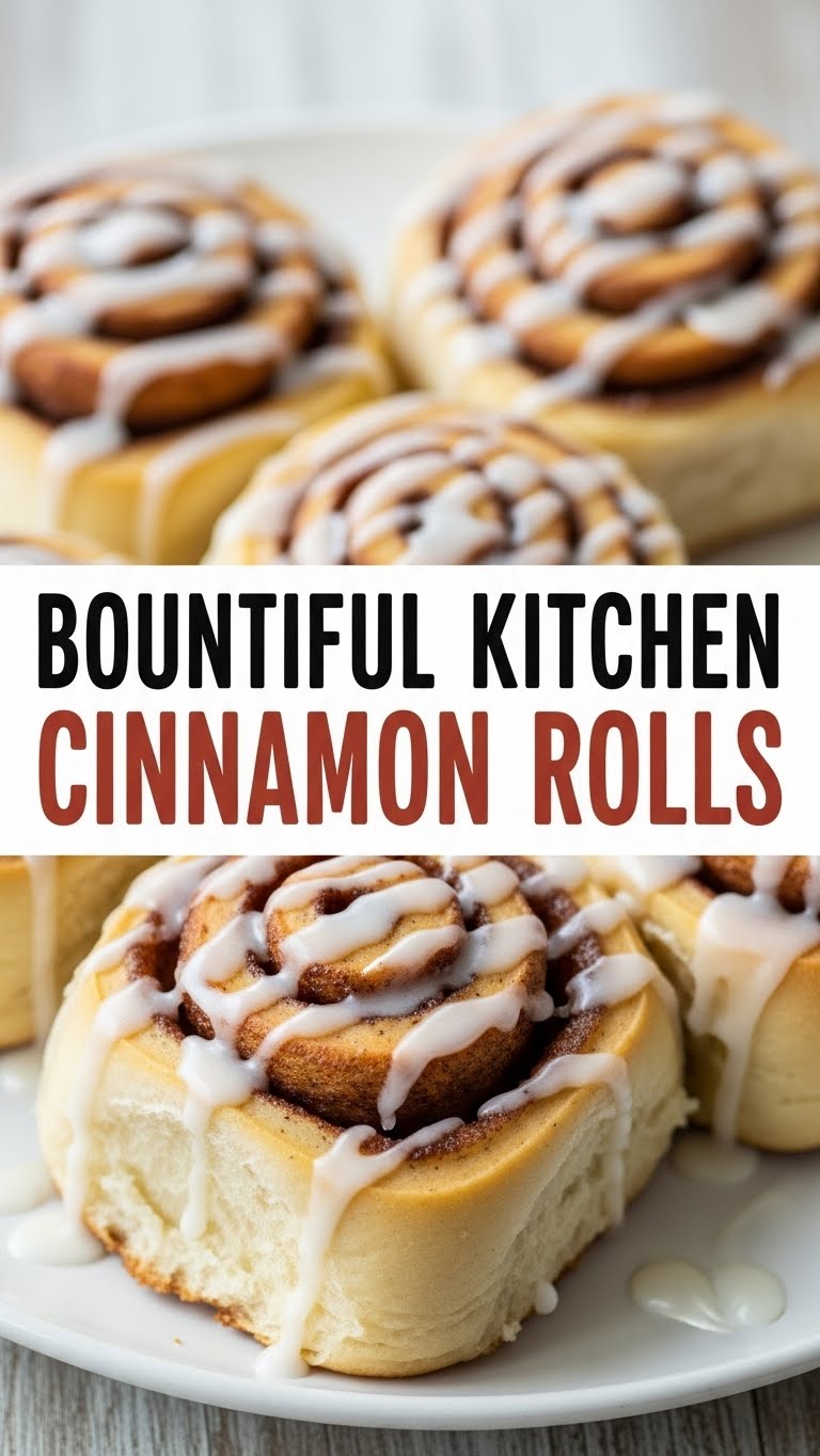 Bountiful Kitchen Cinnamon Rolls