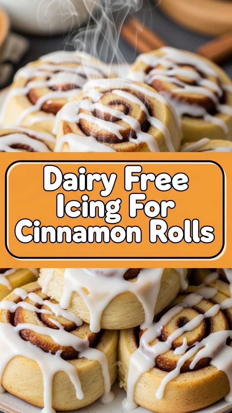 Dairy Free Icing For Cinnamon Rolls
