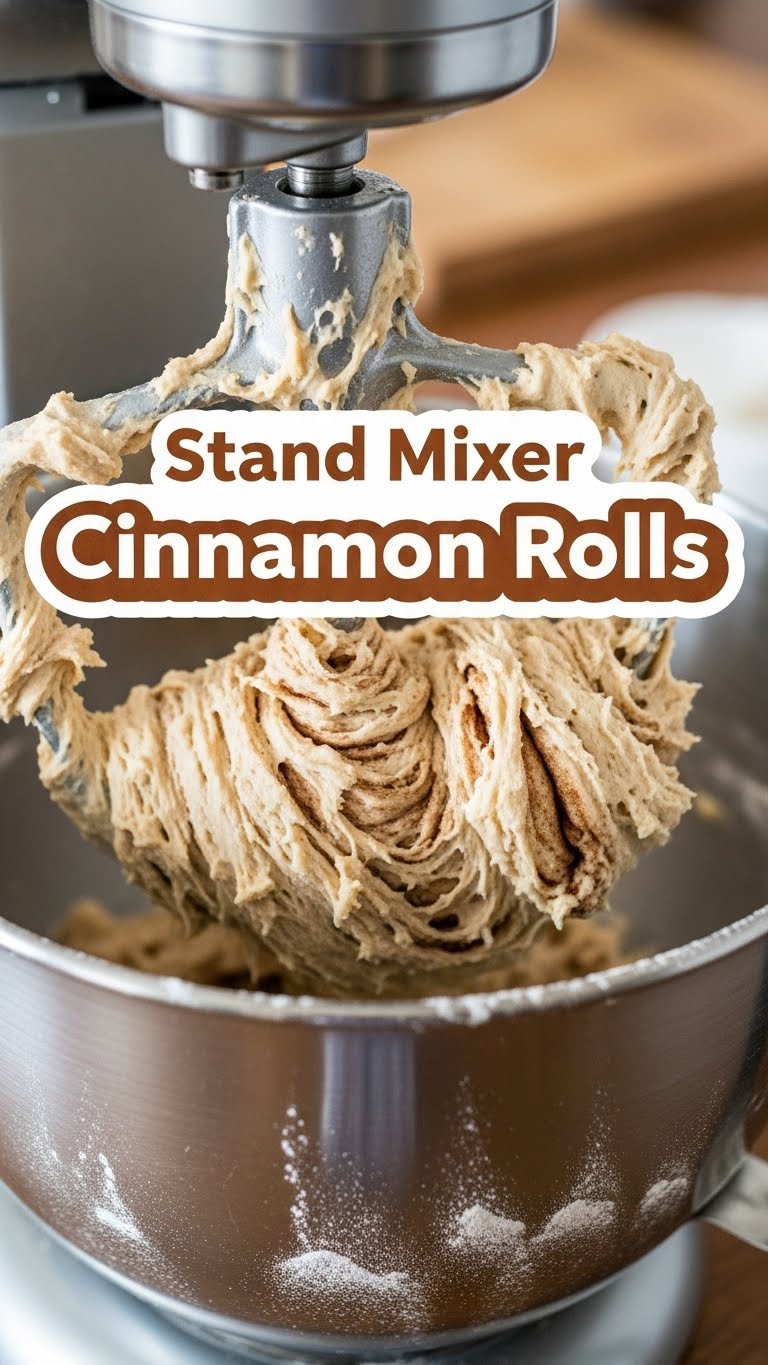 Stand Mixer Cinnamon Rolls