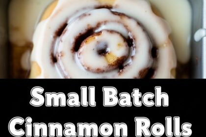Small Bath Cinnamon Rolls
