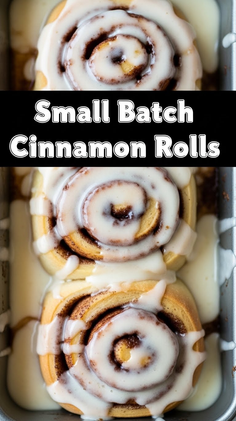 Small Bath Cinnamon Rolls