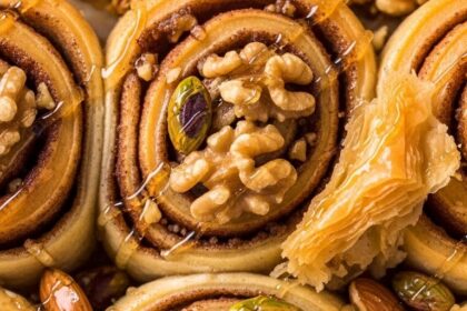 Baklava Cinnamon Rolls