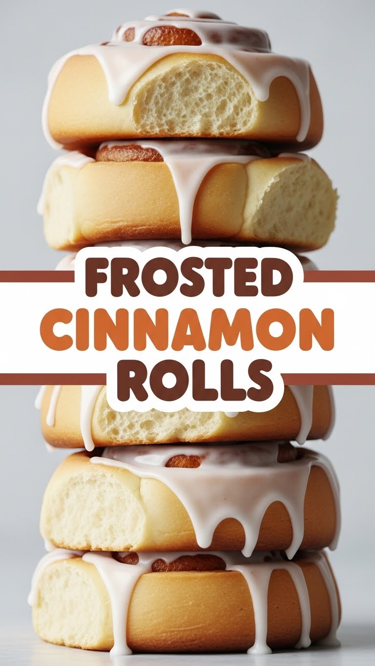 Frosted Cinnamon Rolls