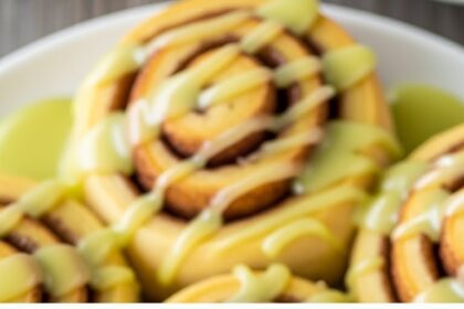 Key Lime Cinnamon Rolls